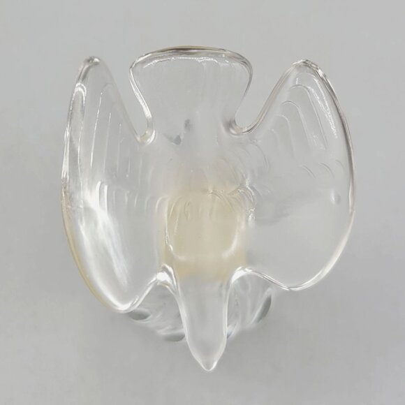 Lalique Crystal Twist Perfume Bottle Nina Ricci Perfume Bird Stopper EMPTY - Picture 5 of 8